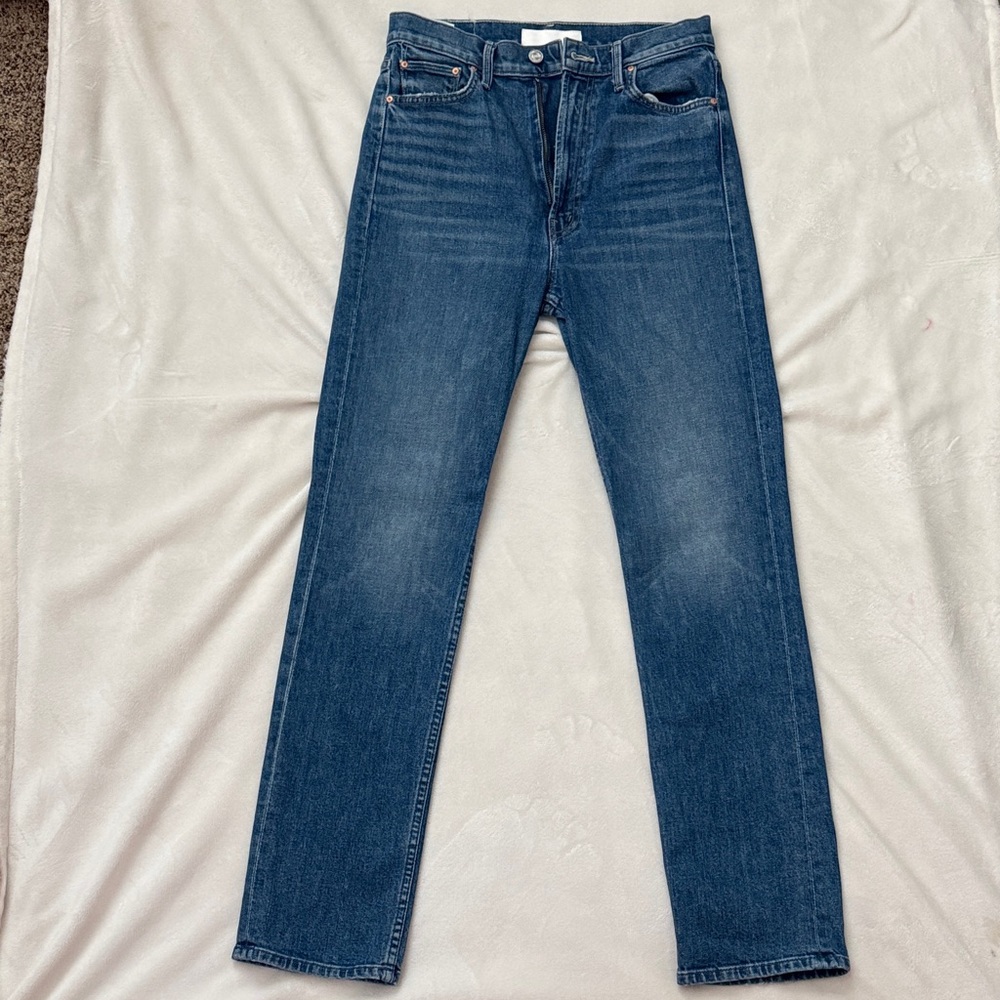 MOTHER Women's Slim Denim Jeans